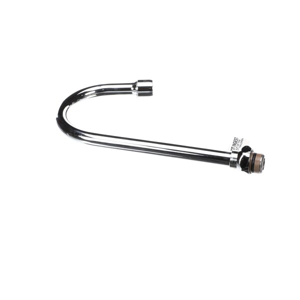 T&S Brass 4-3/8 Swivel Gooseneck, B-Pt Stream Regulator Out 179X - main